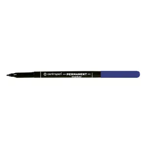 Маркер перманентний Centropen Permanent синій 1 мм круглий (2536/03)