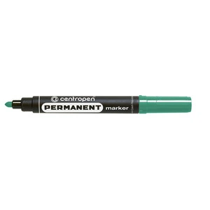 Маркер перманентний Centropen Permanent зелений 2.5 мм круглий (8566/04)