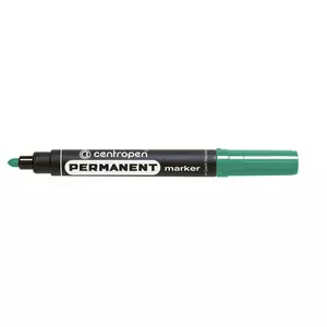 Маркер перманентний Centropen Permanent зелений 2.5 мм круглий (8566/04)