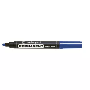Маркер перманентний Centropen Permanent синій 2.5 мм круглий (8566/03)