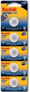 Батарейки Kodak CR2016/CR2 літієві 3 V відривні 1 шт/уп. (CR2016)
