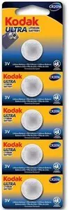 Батарейки Kodak CR2016/CR2 літієві 3 V відривні 1 шт/уп. (CR2016)