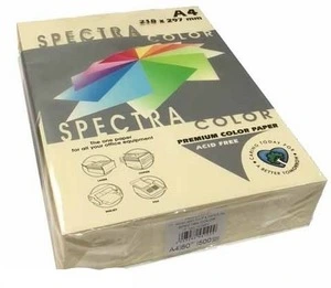 Папір кольоровий Spectra Color А4 160г/м2  слонова кістка пастель 250 арк. (16.4443)