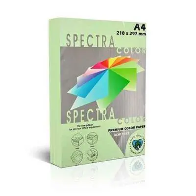 Папір високої щільності Spectra Color Lagoon А4 160г/м2 світло-зелений пастель 250 арк. (16.4447)