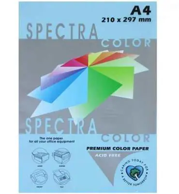 Папір кольоровий Spectra Color Ocean 120 А4 160г/м2 блакитний пастель 250 арк. (16.4446)