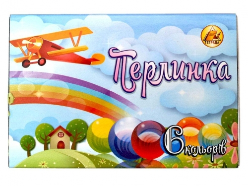 Пластилін дитячий 6 кольорів