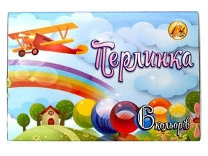 Пластилін дитячий 6 кольорів