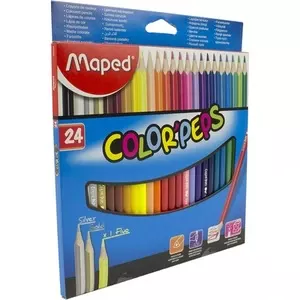 Набір олівців 24 кольори, COLOR PEPS Classic