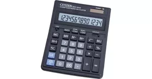 Калькулятор бухгалтерський 14-розрядний Citizen SDC-554S, 199х153х30,5