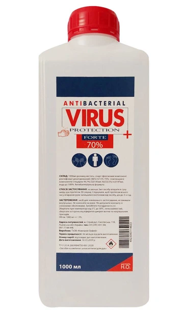 Дезинфікуючий засіб Antibacterial Virus Protectional 1 л (13697)