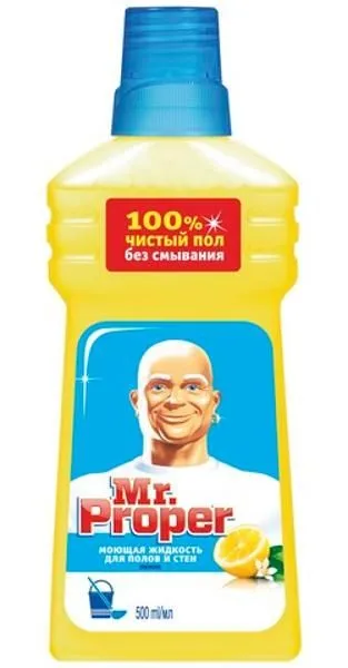 Засіб для миттяпідлогитастін Mr. ProperЛимон 500 мл (81718552)