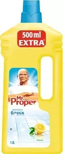Засіб для миття пiдлоги та стiн Mr. Proper Лимон 1,5 л (81713197)