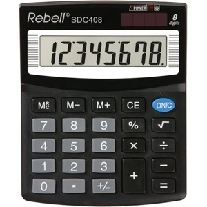 Калькулятор настільний Rebell SDC-408 BX, 125x100x27 8р