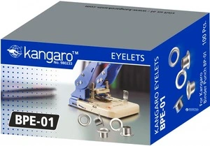 Заклепки люверс Kangaro BPE-01 до 30 арк. срібло 100шт (BPE-01)
