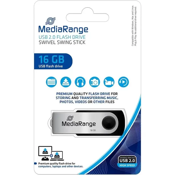 Флеш 16GB USB 2.0 Wibrand Cougar red  (126214). Фото 2