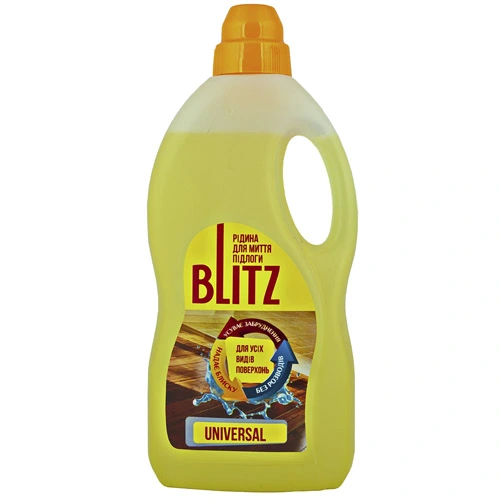 Засіб для миття підлоги BLITZ Universal 1 л ПЕТ пляшка (240000113)