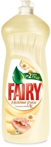 Засіб для миття посуду FAIRY Ніжні руки Ромашка та Вітамін Е 1 л (81743707)