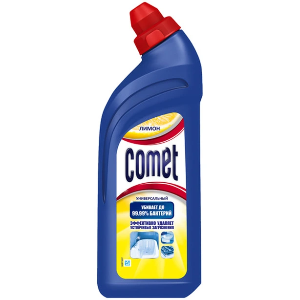 Засіб для чищення туалетів COMET Лимон гель 1 л (2705645)