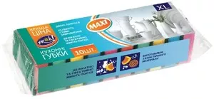 Губки кухонні PrOK MAXI 90x55x30 мм 10 шт (INT45897)