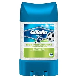 Гелевий антиперспірант Gillette Power Rush 70 мл (81655133)