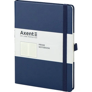 Зошит офісний Axent Partner Prime145х210 96арк. клітинка тверда палітурка синій (8305-02-А)