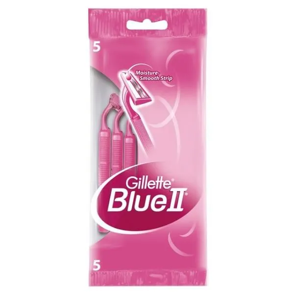 Станки одноразові Gillette BLUEII для чоловіків 5 шт (81632288)