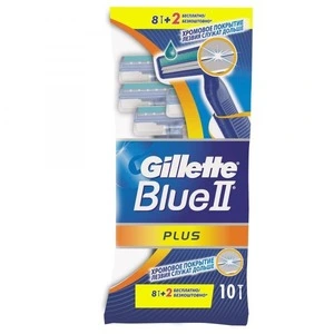 Станки одноразові Gillette BLUEII Plus для чоловіків 8+2 шт (81265811)