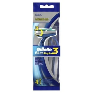 Станки одноразові Gillette BLUE Simple 3 для чоловіків 4 шт (81661443)