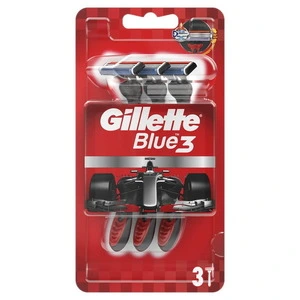 Станки одноразові Gillette BLUE 3 для чоловіків 3 шт Red (81704964)