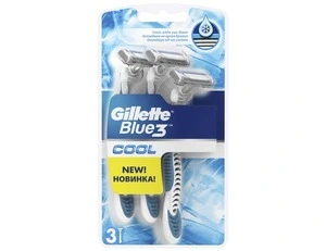 Станки одноразові Gillette BLUE 3 Cool для чоловіків 3 шт (81646203)