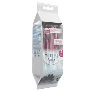 Станки одноразові Gillette SIMPLY VENUS 3 для жінок 4 шт (81658077)