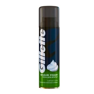 Піна для гоління Gillette Lemon Lime для чоловіків 200мл (81682559)
