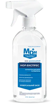 Антисептик для рук MDM НОР-експрес з тригером 500 мл (12336)