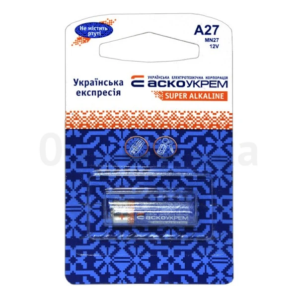 Батарейки Etron alkaline А271шт/уп 12V (550500) 