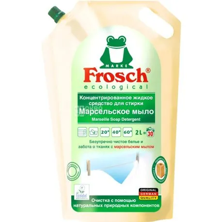 Засіб для прання Frosch Марсельське мило 2 л (7262)