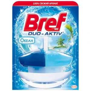 Завіска гель для туалету Bref Duo Aktiv океан 50 мл (9178)