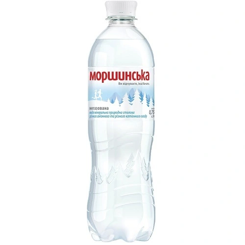 Вода мінеральна Моршинська негазована ПЕТ пляшка 0,75 л (000543)