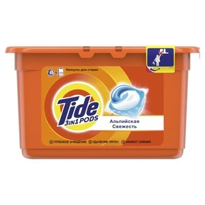Порошок рідкий в розчинних капсулах Tide Альпійська Свіжість 12х24х8г (81702107)