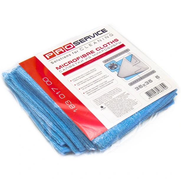 Серветка для прибирання універсальна мікрофібра Optimum ProService 10шт 30х30 см (18303800)