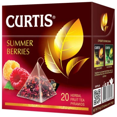 Чай в пакетиках Curtis Summer Berries фруктовий 1,7г х 20 шт (014471)