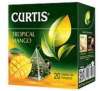 Чай в пакетиках Curtis Tropical Mango зелений 1,7г х 20 шт (014472)