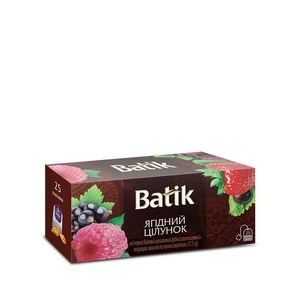 Чай в пакетиках Batik чорний ягідний 25 шт (014473)