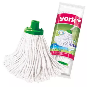 Запаска для швабри бавовняна York 8422 макарон 250г (73000)