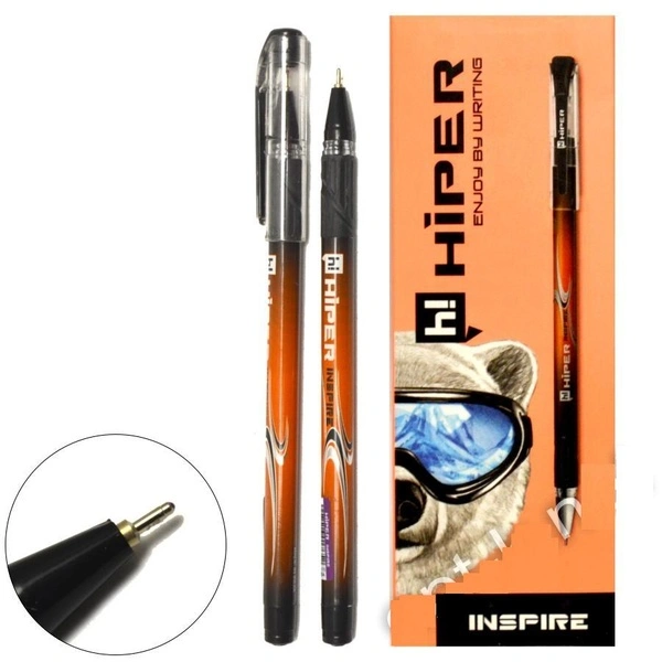 Ручка масляна Hiper Inspire чорнило синє 0.7 мм пластик (HO-115)