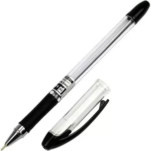 Ручка масляна Hiper Max Writer чорнило чорне 0.7 мм пластик (HO-335)