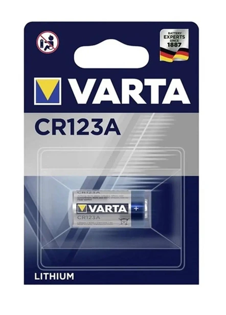 Батарейки Varta CR123A 1шт (537280)