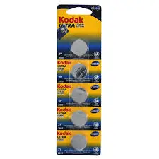 Батарейки Kodak CR2032/CR2 літієві 3 V відривні 5 шт/уп. (CR2032)