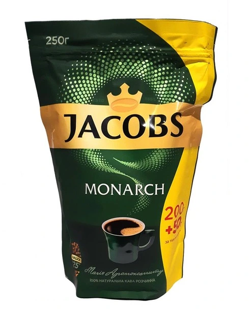 Кава розчинна Jacobs Monarch Classic 250г (390761)