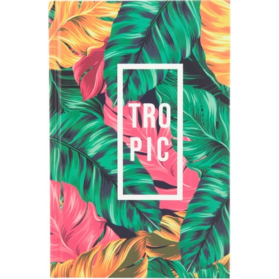 Блокнот Axent Neon Tropics А6 80 арк. клітинка термобіндер тверда обкладинка асорті (8463-2-А)