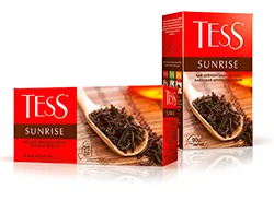 Чай в пакетиках Tess Sunrise чорний 1,8г х 120 шт (014166)